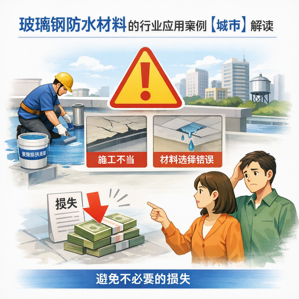 玻璃钢防水材料的行业应用案例,苏州解读